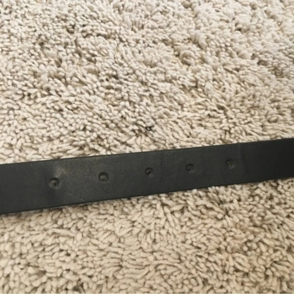 Girls size large black bling belt